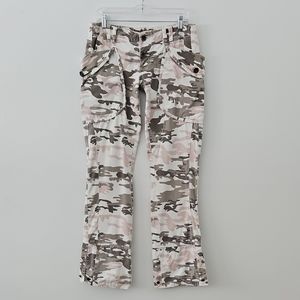 Freeman T Porter Pink Gray Camo Cargo Pants‎ Size 30